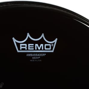 Remo Ambassador Ebony Drumhead - 16 inch image 2