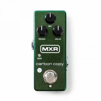 MXR CARBON COPY® MINI ANALOG DELAY M299 Green for sale