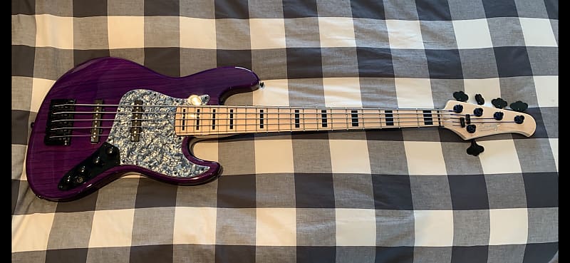 Swing Guitar Technology Jazz Bass 2019 Trans Purple