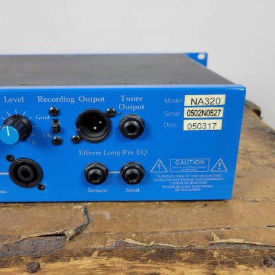 Eden Nemesis NA-320 Bass Amp - Blue | Reverb