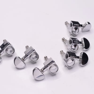 Standard GROVER Rotomatic 3x3 Tuners Chrome USA Tuning Pegs Gibson Les Paul/SG/ES ~MINTY~ image 2