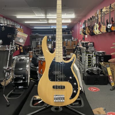 Peavey Milestone 4-String Electric Bass Natural image 1