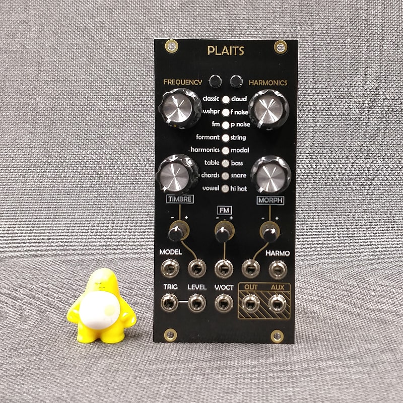 Mutable Instruments Plaits Clone Eurorack Module - Black
