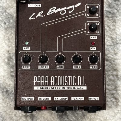 LR Baggs Para Acoustic DI Direct Box 2010s - Brown | Reverb