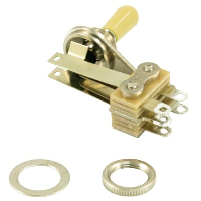 Switchcraft WDE6SW-1 3 Position Right Angle Toggle Switch Exact Replacement For Gibson - Single image 1
