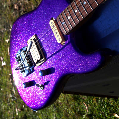 Strings & Things St. Blues  Eliminator II 1985 Purple Sparkle.   Special.  RARE. image 19