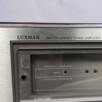Luxman R-3030 AM/FM Stereo Tuner Amplifier Receiver - Woodgrain image 2