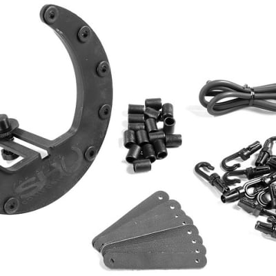 Kelly Concepts The Kelly SHU Bass Drum Microphone Shockmount Kit - Composite - Black Finish image 1