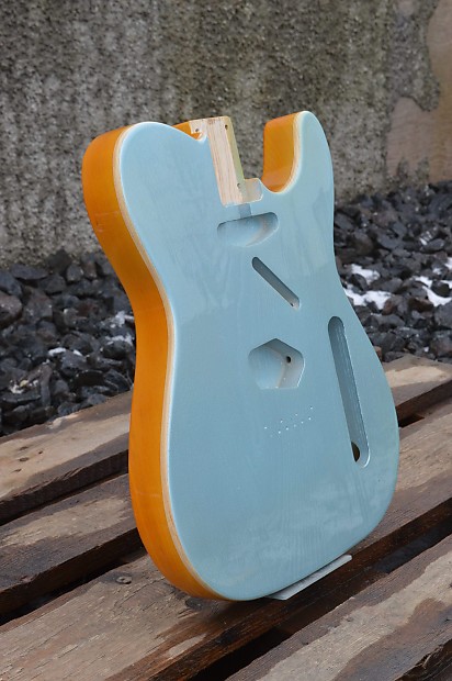 SC Relics Telecaster body nitro Pelham Blue