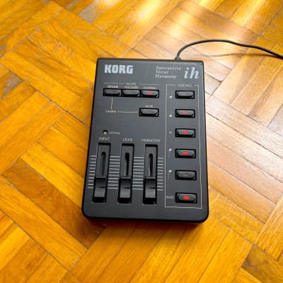 Korg IH Interactive Vocal Harmony (Canada, 1995) - Top Vocoder and Harmonizer with original power supply! image 4