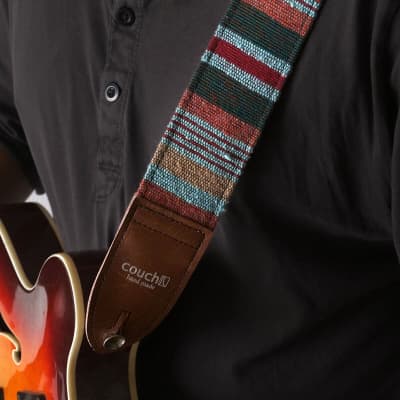 Baja Rosarito Mexican Blanket Guitar Strap