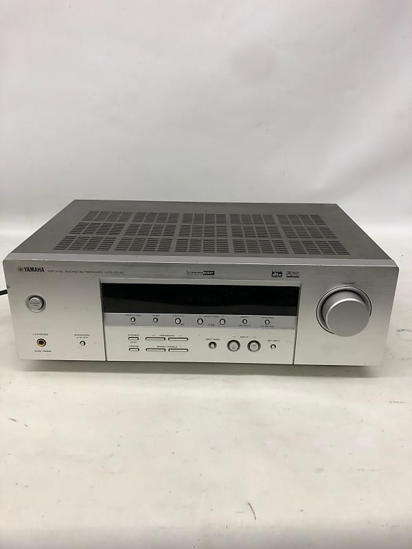 Yamaha HTR-5730 Natural Sound A/V Receiver - For Parts or Restoration - Non-Functional 1990&#039;s - Silver  			