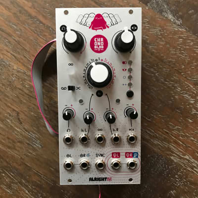 Alright Devices  Chronoblob 2  Stereo Delay 2019 Silver MINT! image 1