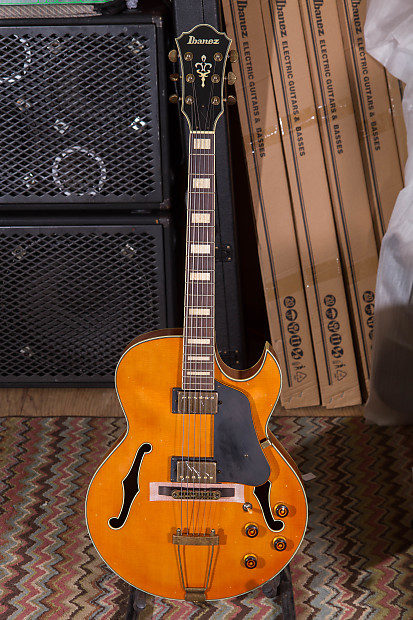 Ibanez AKJV90D Dark Amber Low Gloss Relic treatment Artcore Expressionist Vintage Series ES 175