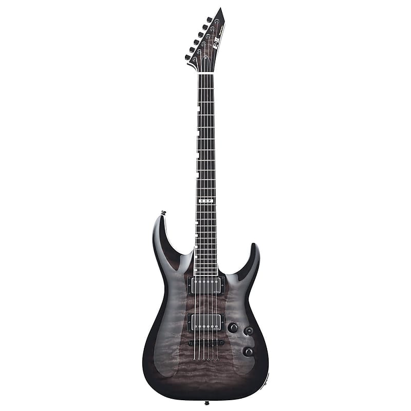 ESP E-II Horizon NT-II See Thru Black Sunburst