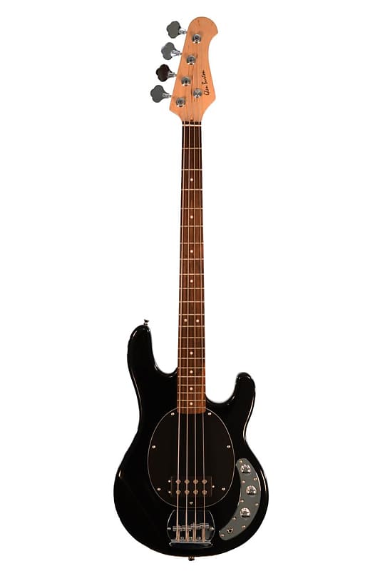 Glen Burton GBMM1-BK Rock Solid Body Basswood Top 4-String Electric Bass Guitar w/Bag, Cable & Strap image 1