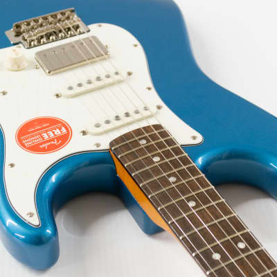 Squier Limited-edition Classic Vibe '60s Stratocaster HSS Electric Guitar - Lake Placid Blue image 6