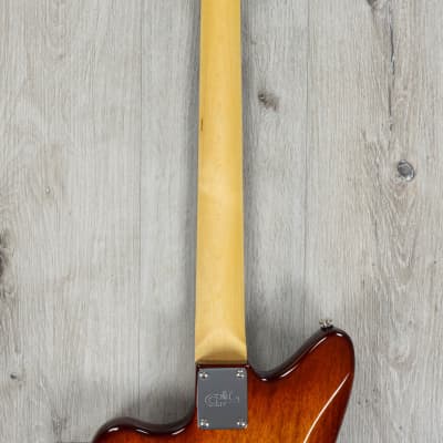 G&L Guitars CLF Research Doheny V12 Guitar, Old School Tobacco Burst, Rosewood Fretboard image 5