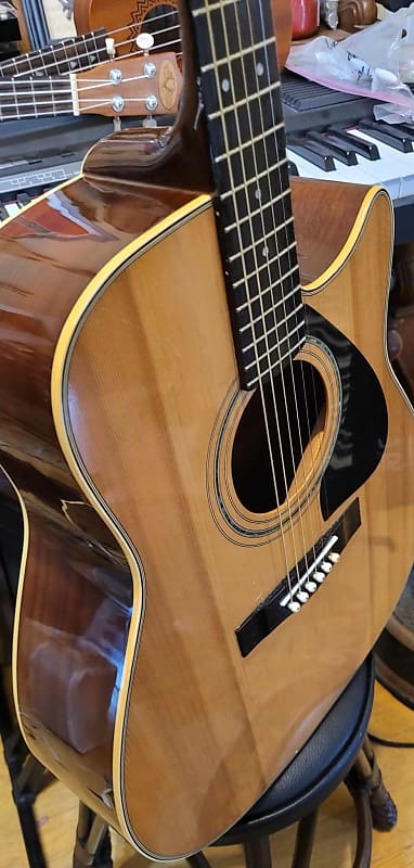 Yamaha cw deals 350 acoustic guitar