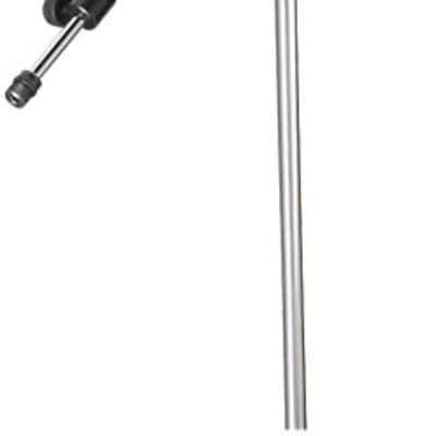 AtlasIED PB11XCH Adjustable Mini Boom with 2lb Counterweight - Chrome image 1