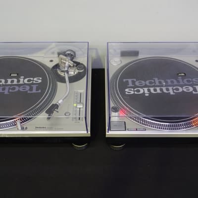 Technics SL-1200 MK3D Professional DJ Turntable Pair - Silver