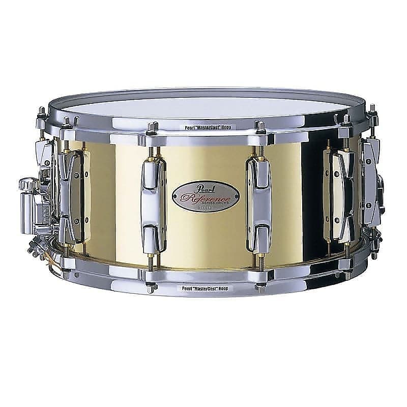Pearl RFB1465 Reference Series 6.5x14" 3mm Cast Brass Snare Drum image 1