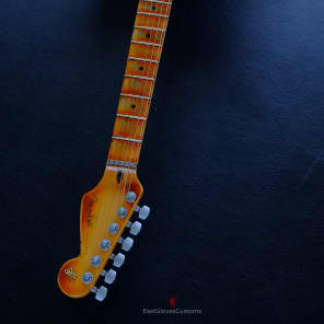 Fender Stratocaster American Plus Sunburst Floyd Rose Bridge Maple Heavy Aged Relic (Rare) image 14