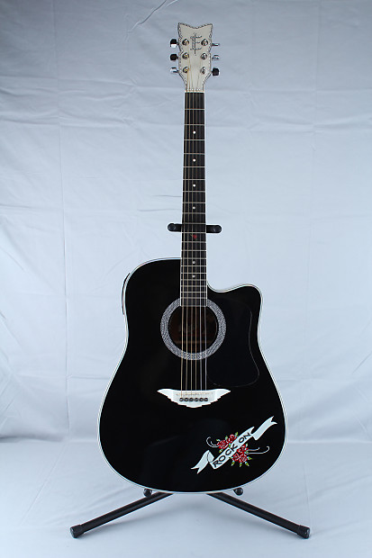 Esteban rock shop on guitar