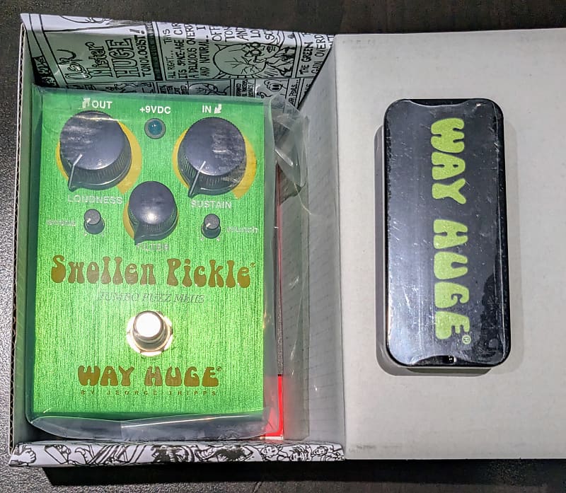 Way Huge WHE401S Swollen Pickle Jumbo Fuzz Guitar Effect Pedal image 1