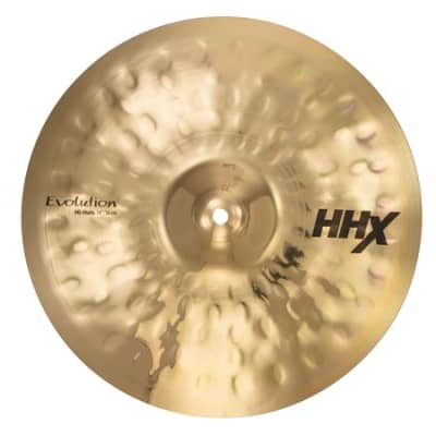 Sabian HHX Evolution 14 Inch HiHat Cymbals Brilliant Finish image 3