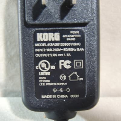 Korg KA-183VI AC Adapter for MicroKorg, MS2000 etc. [Three Wave Music] image 4