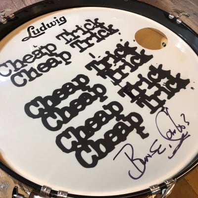 Bun E. Carlos’s Cheap Trick Ludwig Legacy Signature Set and Snare #2, The ONLY Matched Set! image 5