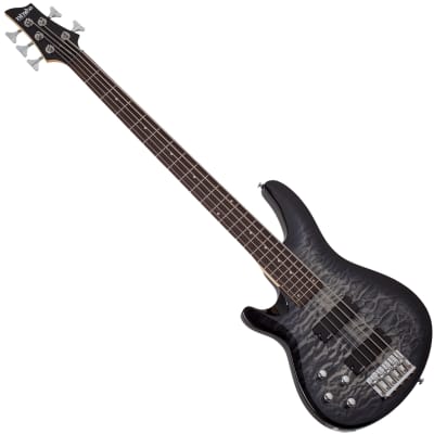 Schecter Blackjack ATX C-5 - Black | Reverb