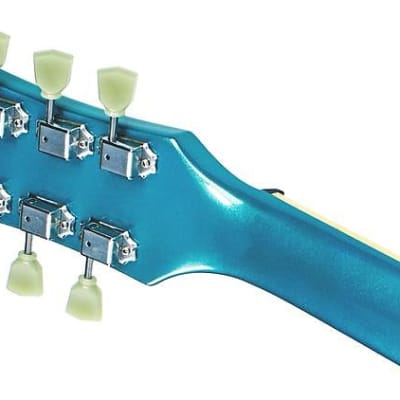 Eastwood Sidejack DLX Bound Solid Basswood Body Set Maple Neck 6-String Electric Baritone Guitar image 6
