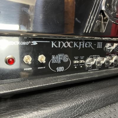 Meteoro Knockfier III MFG150 150-Watt Electric Guitar Head W/MHA900 Lead 1993 Cabinet image 5