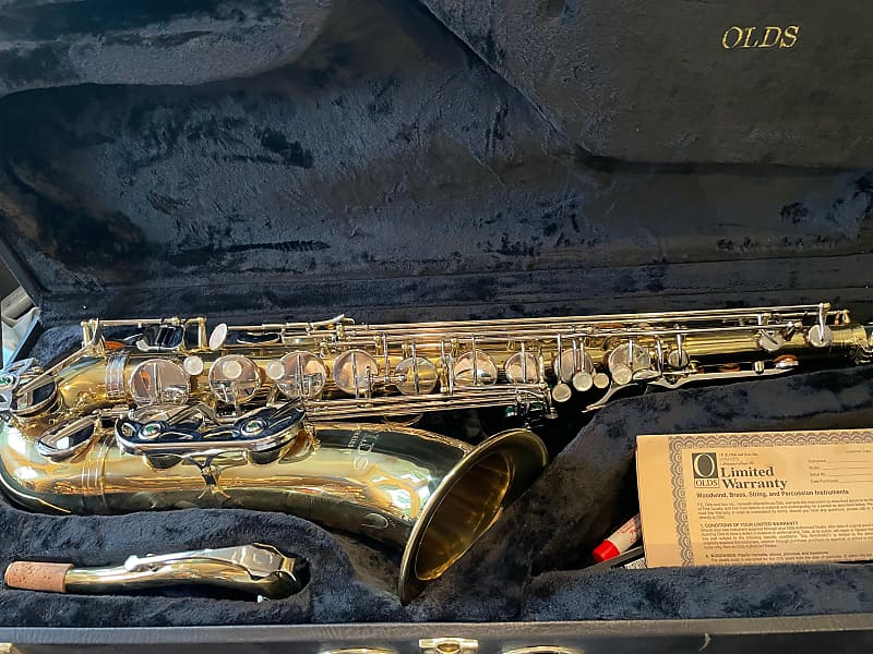 Olds Series II Tenor Saxophone 2019-23 - Brass Laquer image 1