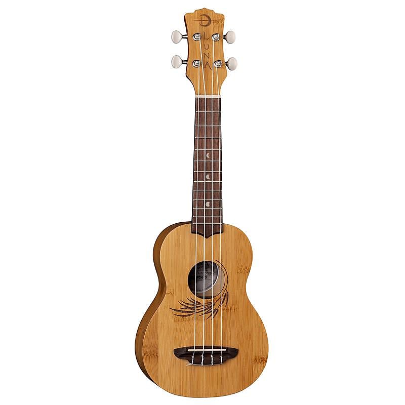 Luna Bamboo Soprano Ukulele with Walnut Fretboard 2018 Reverb