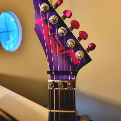 Joe Despagni Jem 1986 Purple burst Steve Vai Ibanez guitar | Reverb