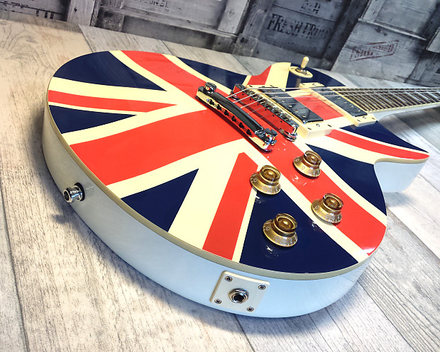 Union jack les paul best sale