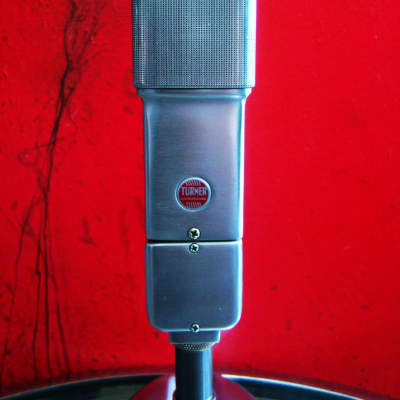 Vintage 1950's Turner 98 model dynamic cardioid microphone