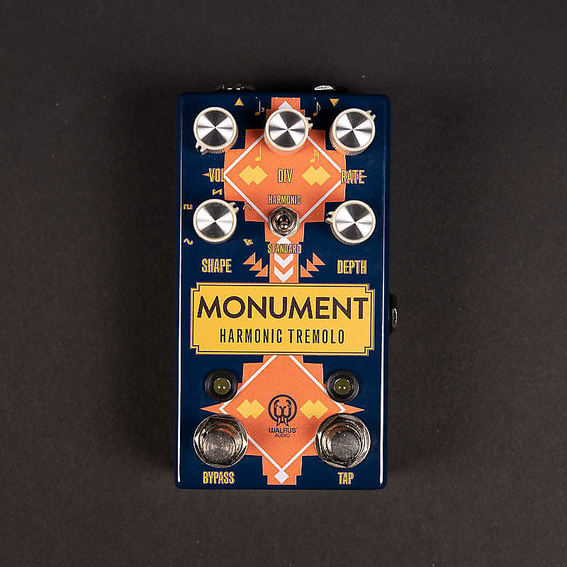 Walrus Audio MONUMENT V2 トレモロ Walrus Audio Monument V2 Tap Tremolo, Teal (Gear Hero Exclusive)