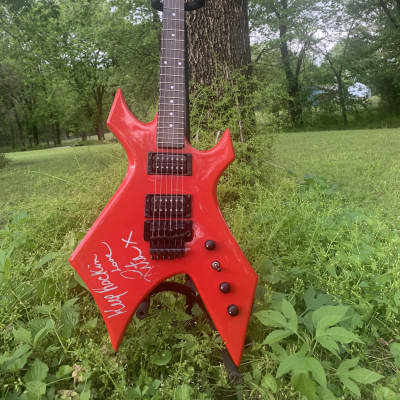 B.C. Rich Warlock 80’s NJ Autographed by Lita Ford! image 1