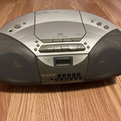 Sony Cfd-440 Portable Boombox Am/Fm Radio Cd Cassette | Reverb