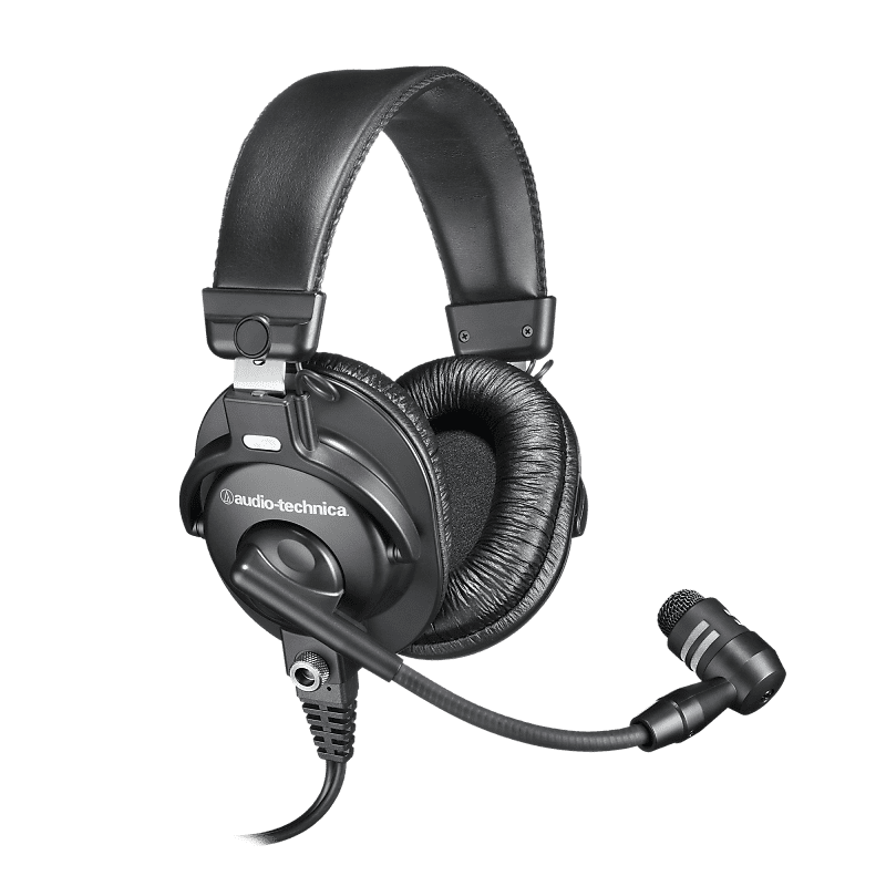 Audio-Technica BPHS1-XF4 Professional Communications Headset w/ 4-pin XLRF Connector image 1