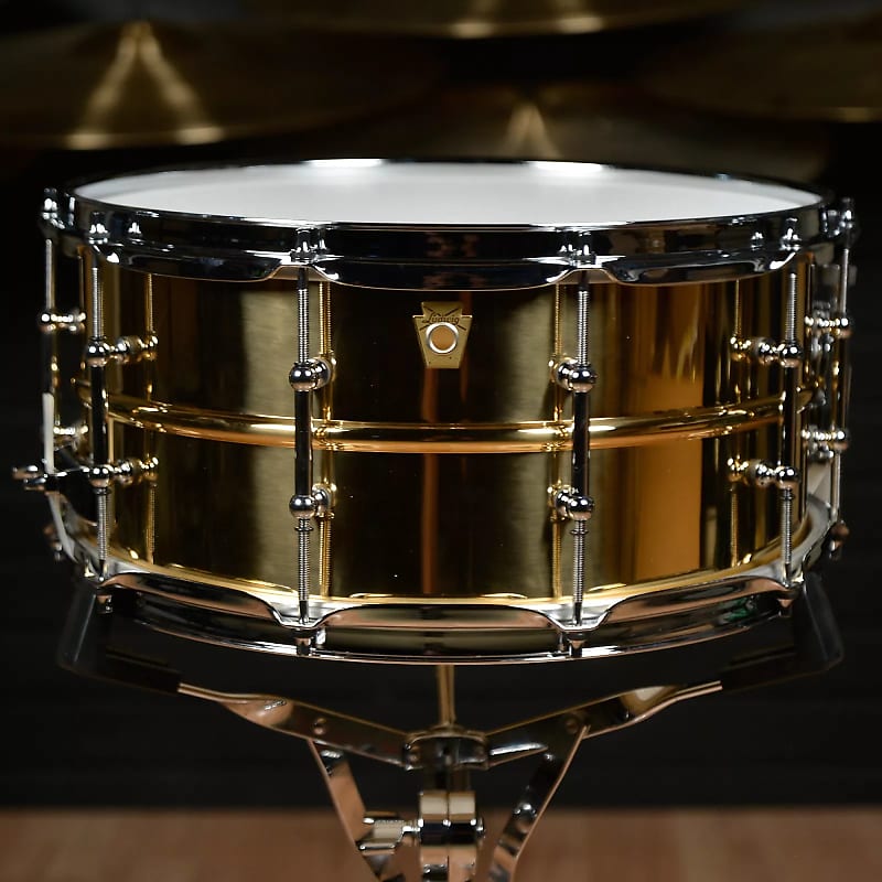 Ludwig LB552T Bronze 6.5x14" Snare Drum with Tube Lugs image 3