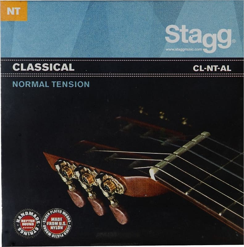 Stagg Normal Tension CL-HT-AL Classical Guitar Strings image 1
