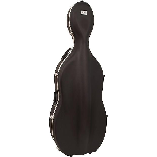Bellafina 1133-12 ABS Cello Case with Wheels - 1/2 Size image 1