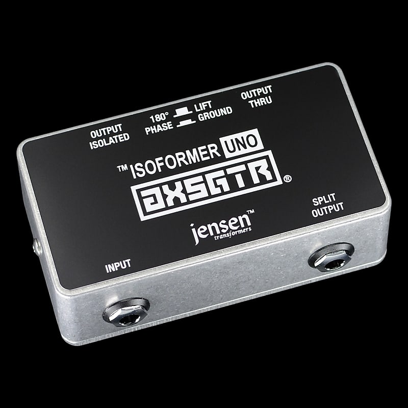 Axess Jensen Transformer DSP Amp Sim Pedal Isolator Ground Reverb