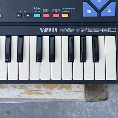 Yamaha PSS-140 Synthesizer 1988 - Black image 3