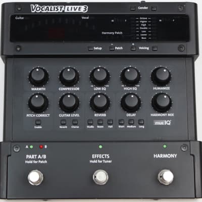 DigiTech Vocalist Live 3 Vocal Harmony Processor Pedal | Reverb